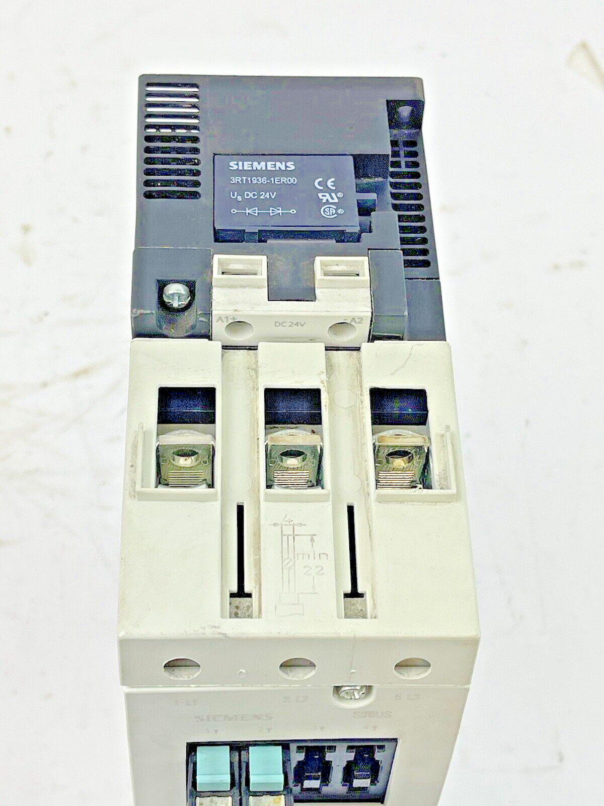 SIEMENS - 3RT1045-1BB40 & 3RU1146-4LB0 & 3RH1921-1CA10 (X2) & 3RT1936-1ER00