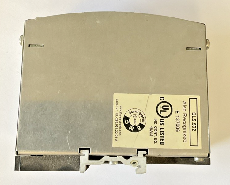 IFM DN 2012 POWER SUPPLY 24VDC 5A 115/230V 50-60HZ