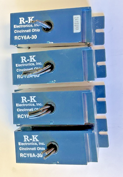 R-K ELECTRONICS RCY6A-30 NETWORK FILTER 600VAC RES 220OHM 7W **LOTOF4**