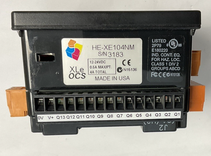 HORNER HE-XE104NM CONTROLLER 24VDC 4A