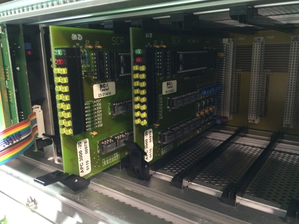 SCA SCHUCKER APC3000 ON/OFF-RIG OPERATOR TERMINAL W/ CPU APC3000-20 & APC3000-40