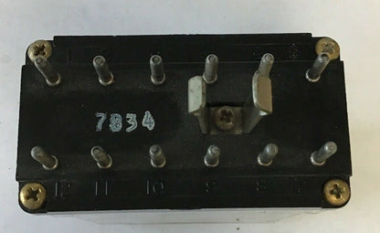 STRUTHERS DUNN 219BBX-P RELAY 115-125VDC 115VAC 10A