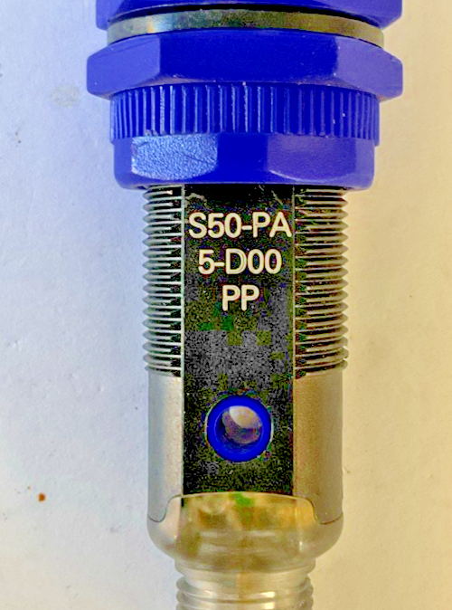 DATALOGIC S50-PA 5-D00 PP PHOTOELECTRIC SENSOR CLASS2 30VDC***LOTOF7***