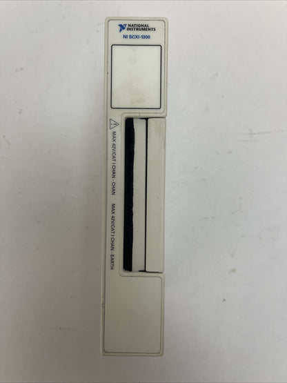 NATIONAL INSTRUMENTS SCXI-1300 TERMINAL BLOCK 42V REV 4.1