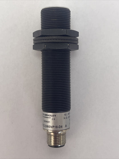 ALLEN BRADLEY 871Z-DW5NP18-D4 INDUCTIVE PROXIMITY SENSOR 10...30VDC 200mA