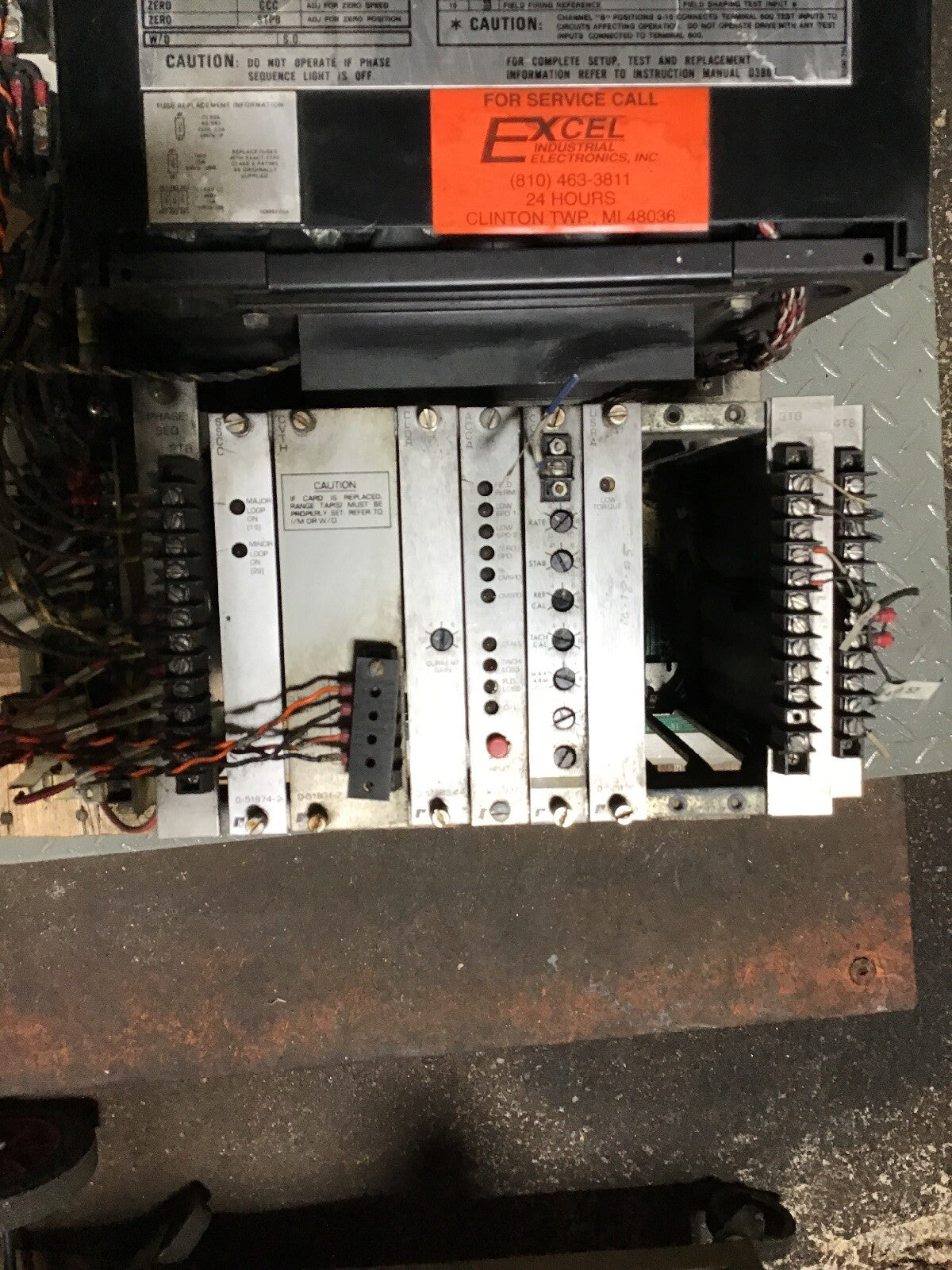 RELIANCE ELEC. 801426-22SB SPINDLE DRIVE MAXPAX PLUS 240V 335A 60HP 3PH 48/62HZ