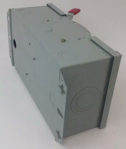 WESTINGHOUSE GFN322N FUSIBLE SAFETY SWITCH 2P 60A 240V 15HP TYPE 1 INDOOR