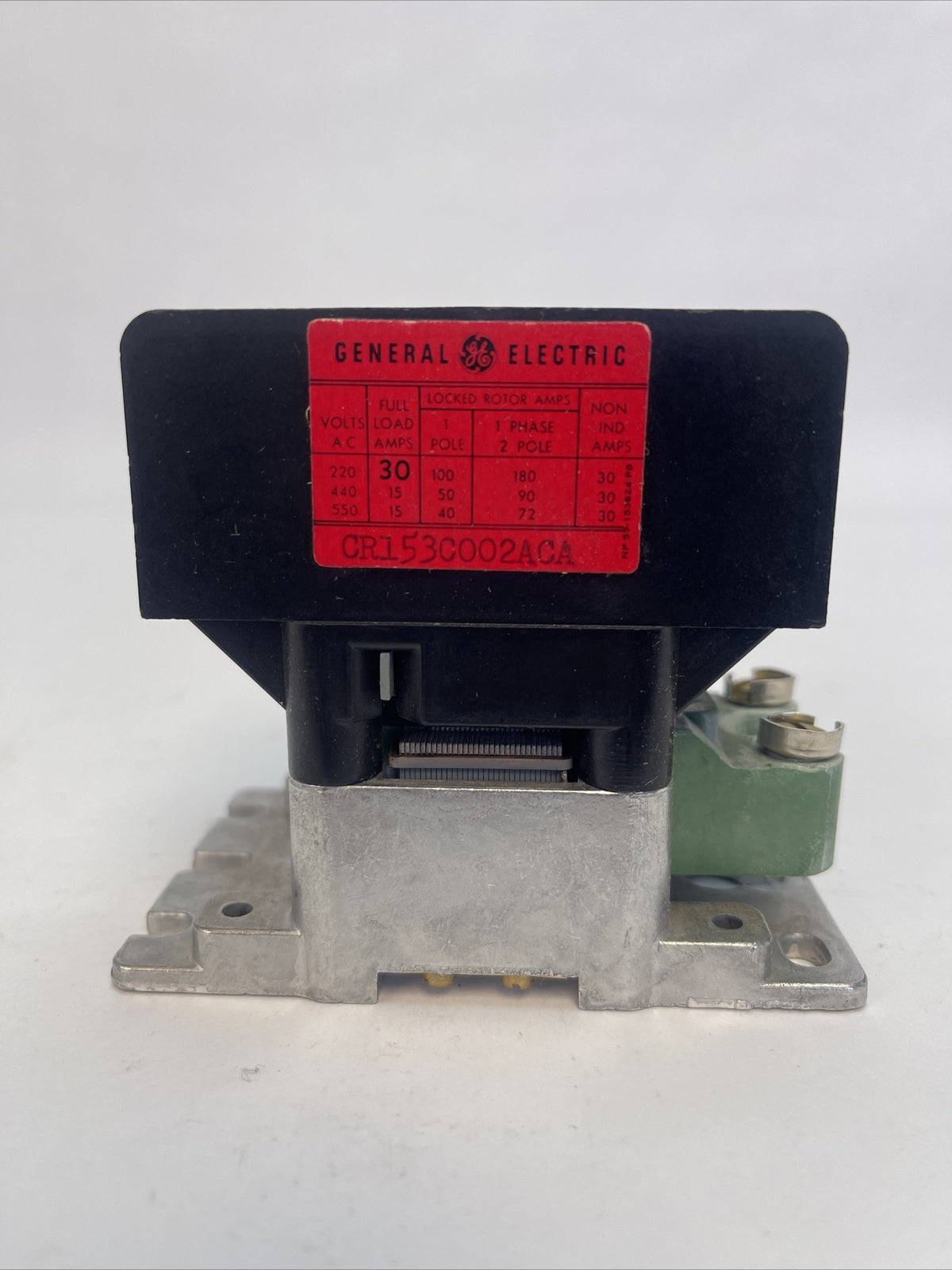 GE CR153C002ACA DEFINITE PURPOSE CONT 110V 60 CY