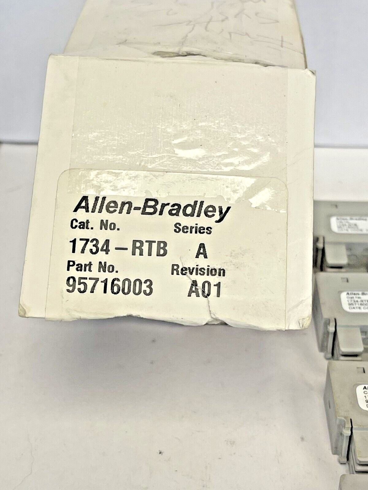 ALLEN BRADLEY *LOT OF 5* - 1734-RTB SER. A - TERMINAL BLOCK - POINT I/O