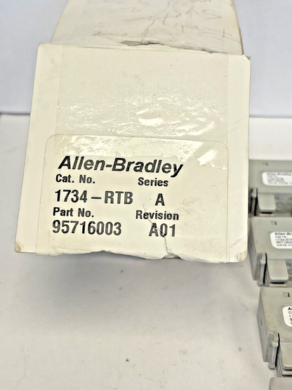 ALLEN BRADLEY *LOT OF 5* - 1734-RTB SER. A - TERMINAL BLOCK - POINT I/O