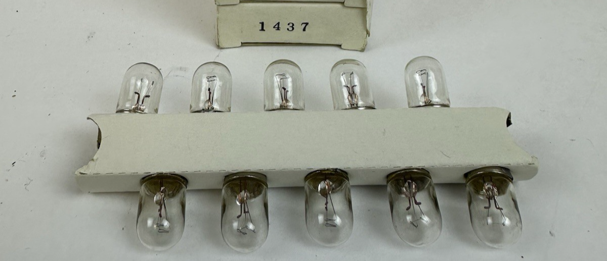 REPLACEMENT BULB FOR LIGHT BULB / LAMP 1437 1W 24V – PACK OF 10