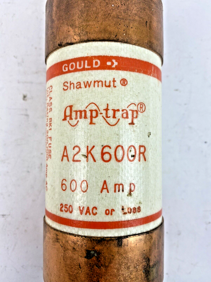 SHAWMUT - A2K600R - AMP-TRAP CLASS RK-1, 250 VAC, 600 AMP