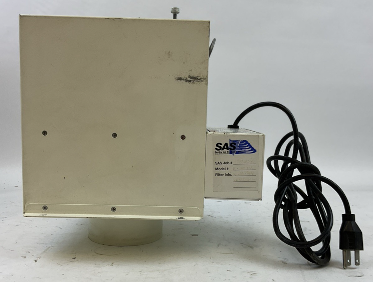 SAS SENTRY AIR SYSTEMS, INC. SS-200-MS WITH SS-200-HLG AIR FLOW HEPA FILTER