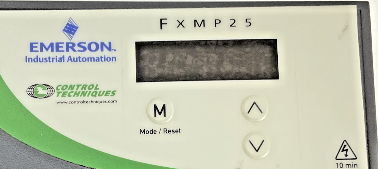 EMERSON FXMP25 CONTROL TECHNIQUES FIELD CONTROLLER 480V 50/60 1PH