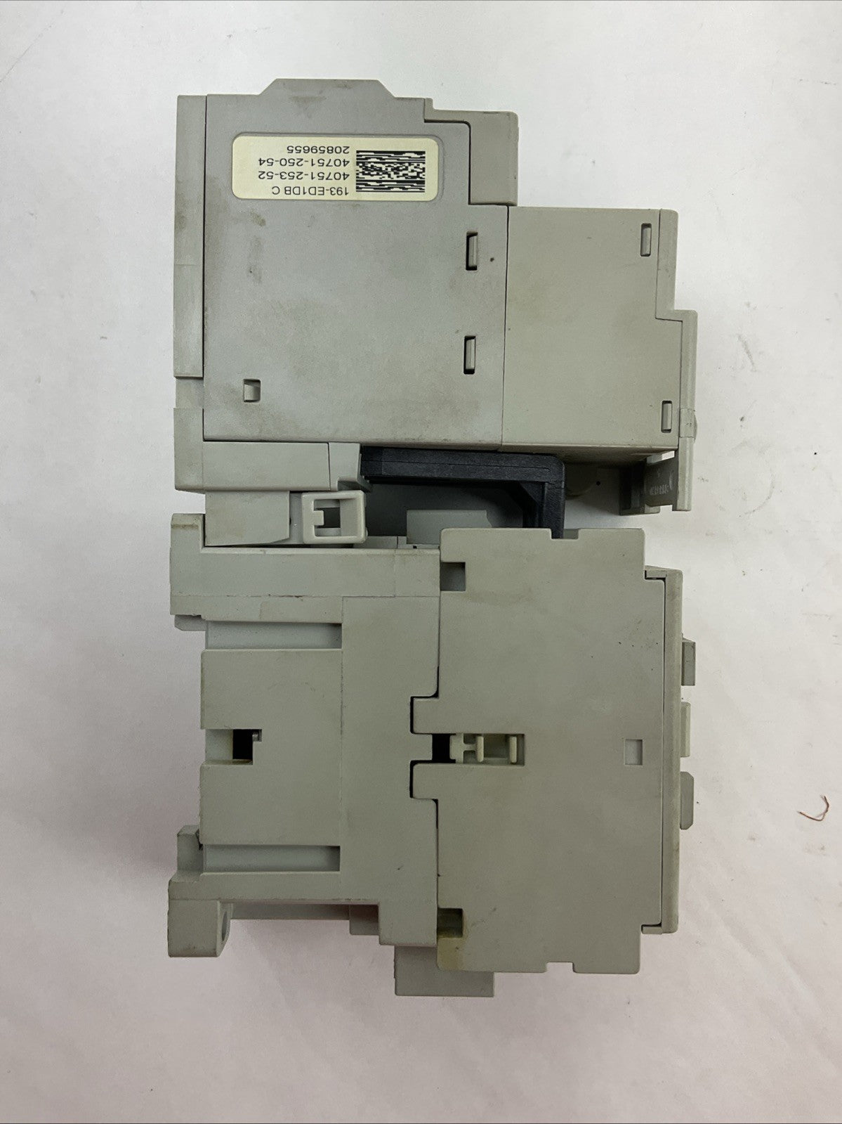 ALLEN BRADLEY STARTER (100-C09*10 CONTACTOR COIL 120V 193-ED1DB RELAY 3.2-16AMP)
