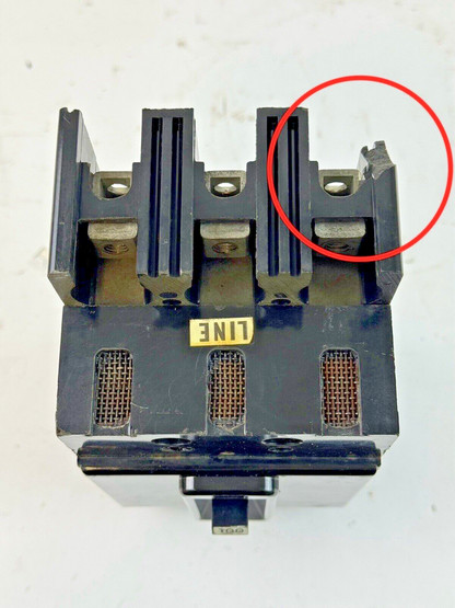 FEDERAL PACIFIC / FPE - NF631100 - CIRCUIT BREAKER - 3 POLE/600VAC/100A - NEW***