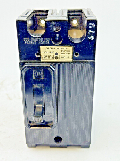 SIEMENS / ITE - EH2B010 - MOLDED CASE CIRCUIT BREAKER - 2 POLE/480 VAC/ 10A -NEW