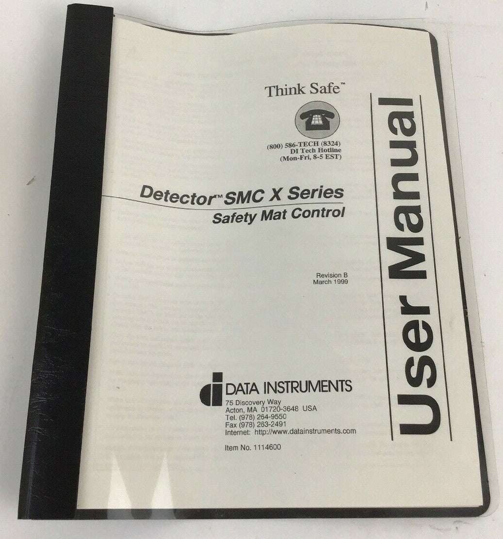 DATA INSTRUMENTS/HONEYWELL 3SMC-BXQD4H-1 DETECTOR  SAFETY MAT CONTROL