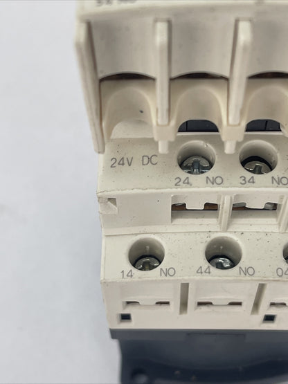 TELEMECANIQUE CAD50BD CONTACTOR 10A 600VAC COIL 24VDC LAD4TBDL 5-24V LADN22 LA1