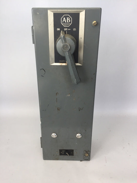 ALLEN BRADLEY 872239 COMBINATION STARTER 550V 10HP 3PH SIZE 1 BREAKER 3A