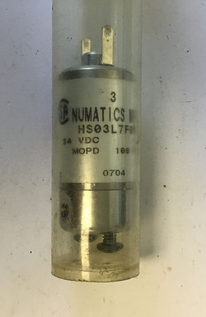 ASCO HS03L7F00B NUMATICS MPG 24VDC 100PSI SOLENOID VALVE