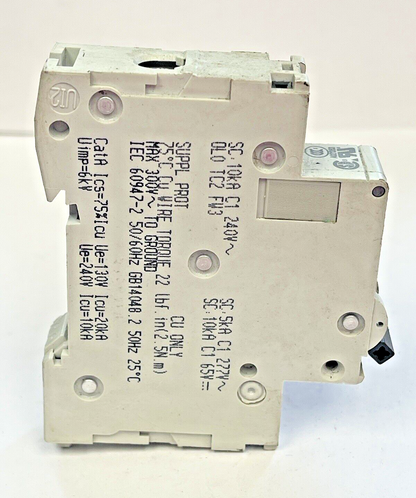 SCHNEIDER - 24436 - C 25 A -  277VAC, 25 A - MULTI 9 - SUPPLEMENTARY BREAKER