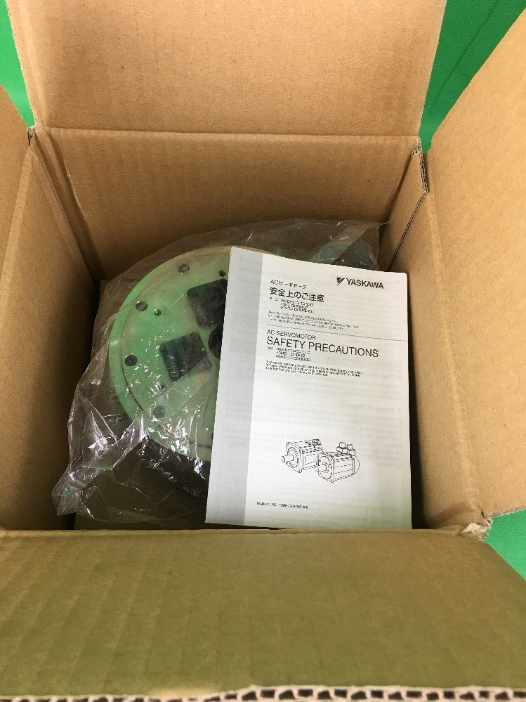 YASKAWA SGMCS-07B3B11 AC SERVO MOTOR INDEXING TURNTABLE HEAD 147W 200V 1.4A