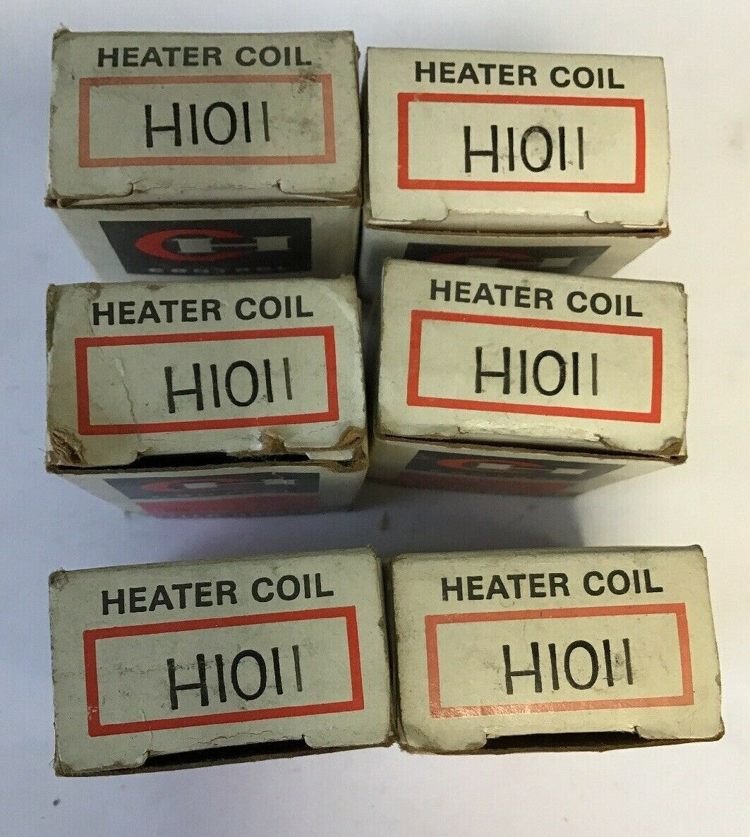 CUTLER HAMMER H1011 ADJ. OVERLOAD RELAY HEATER COIL***LOTOF6***