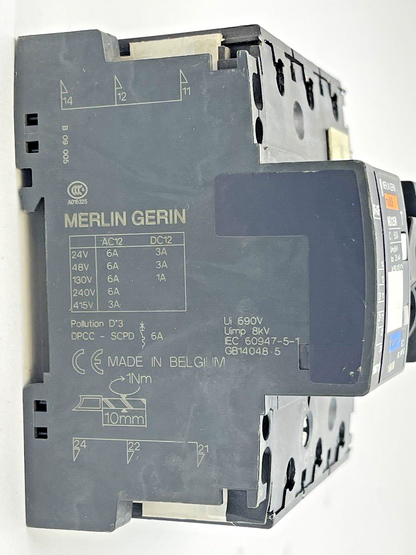 MERLIN GERIN - NG125N - CIRCUIT BREAKER - MULTI 9 C 50 A, 3 POLE, 25kA