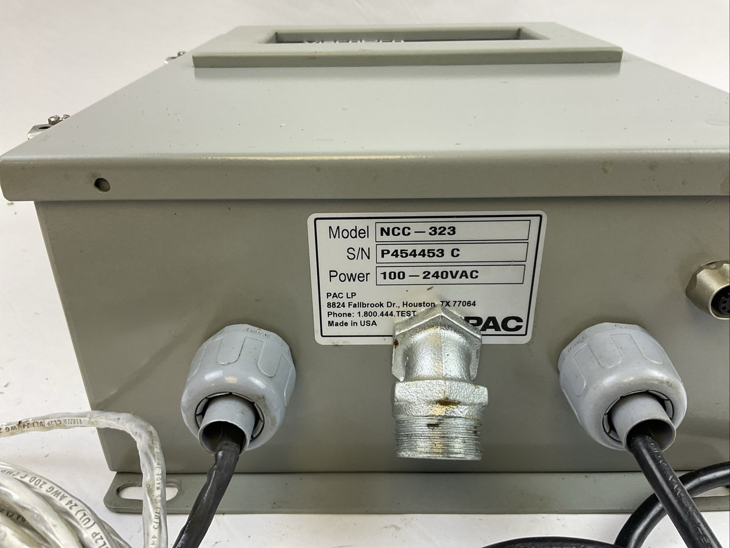 CAMBRIDGE VISCOSITY PAC NCC-323 VISCOPRO 2000 MONITORING SYSTEM 100-240VAC