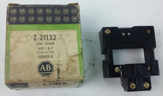 ALLEN BRADLEY Z-21132 COIL COVER, SIZE 1 & 2 CONTACTOR, SERIES K, NEW