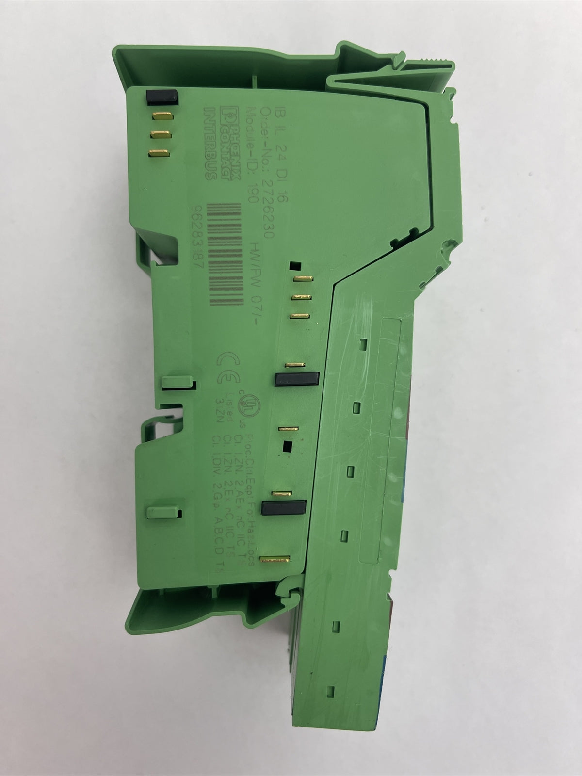 PHOENIX CONTACT IB IL 24 DI 16 INTERBUS INPUT TERMINAL BLOCK