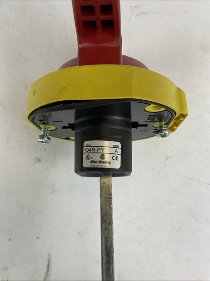 ALLEN BRADLEY 194R-C30-1753 SER A 30A 600VAC 20HP 3PH 250VDC 5HP 194R-PY SER A