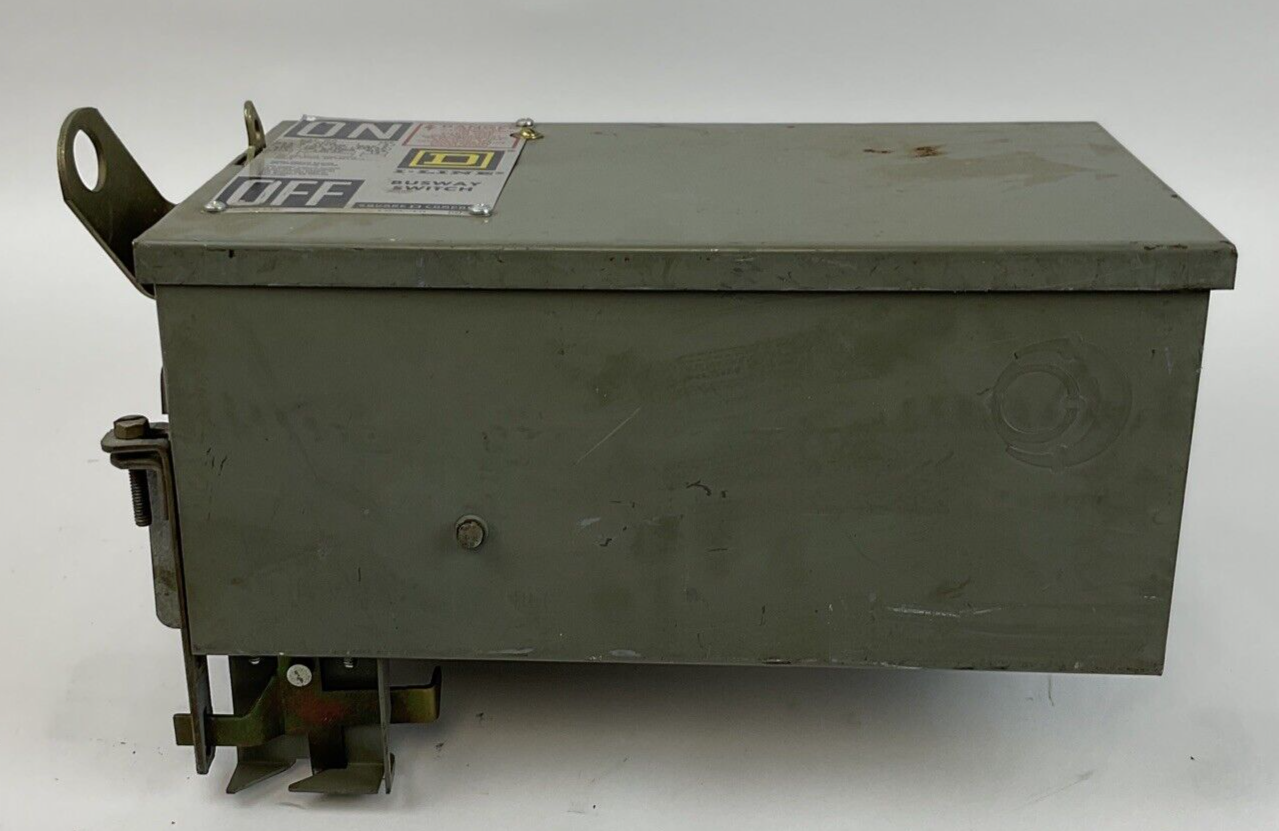 SQUARE D PQ-4206 FUSIBLE BUS PLUG 60AMP 240VAC 3PH SER.2