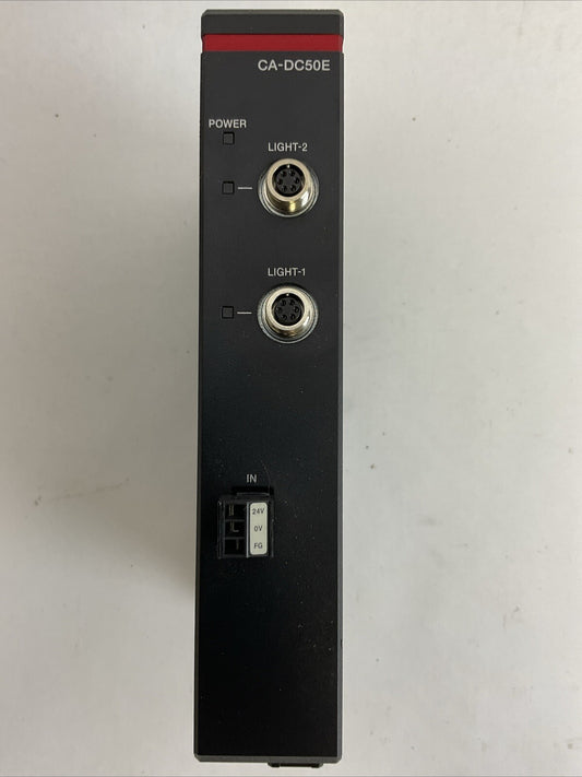 KEYENCE CA-D50E VISION SYSTEM LIGHT EXPANSION UNIT