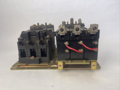 ALLEN BRADLEY 505-DOD-7 SIZE 3 REVERSING STARTER 90A 600VAC 50HP COIL 115-120V