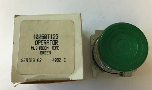CUTLER HAMMER 10250T123 MUSHROOMHEAD GREEN SER.A2 PUSH BUTTON