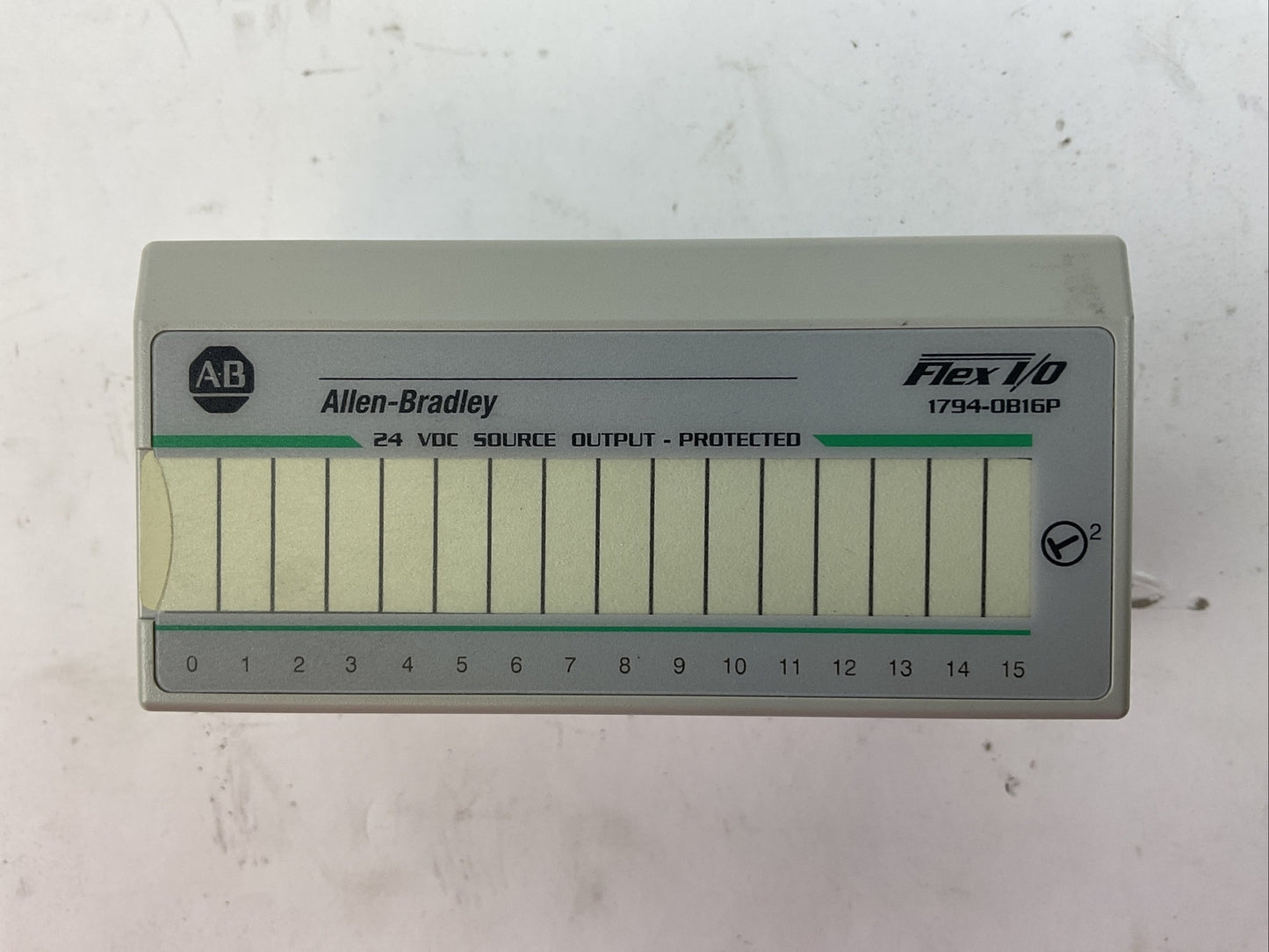ALLEN BRADLEY 1794-OB16P SER A 16PT DIGITAL OUTPUT MODULE OUTPUT 10-31.2VDC