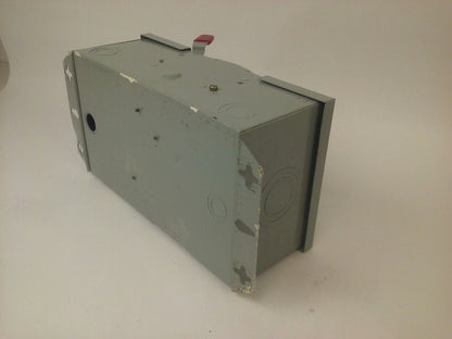 WESTINGHOUSE GFN322N FUSIBLE SAFETY SWITCH 2P 60A 240V 15HP TYPE 1 INDOOR