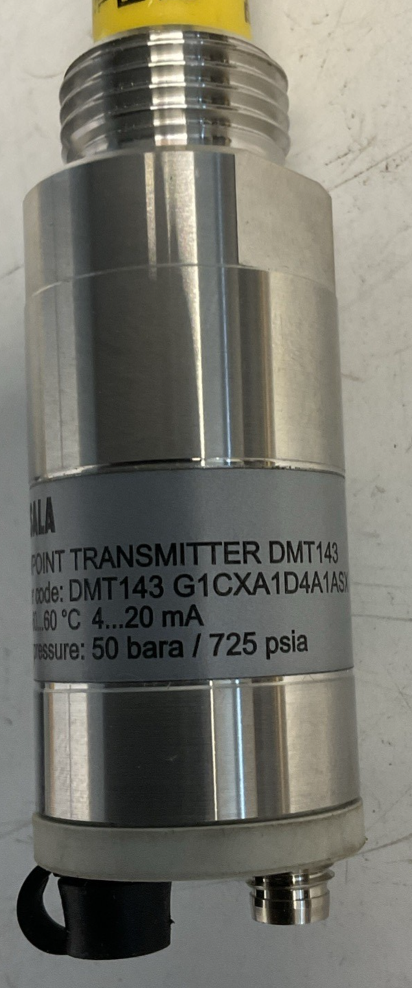 VAISALA DMT143 DEW POINT TRANSMITTER 50BARA/725PSIA