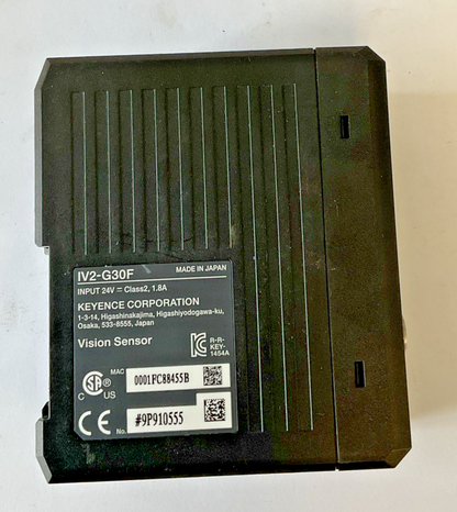 KEYENCE IV2-G30F SENSOR AMPLIFIER 24VDC 1.8A