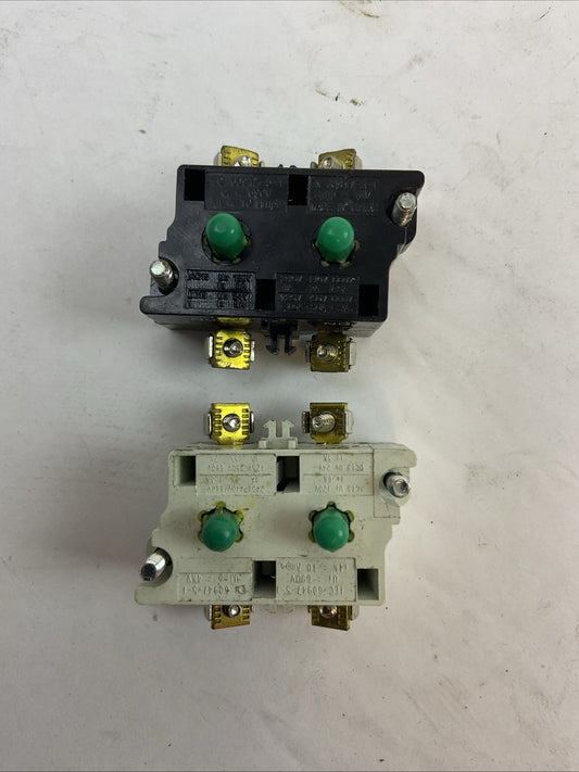 CUTLER HAMMER 10250T2 CONTACT BLOCK (LOT OF 2)