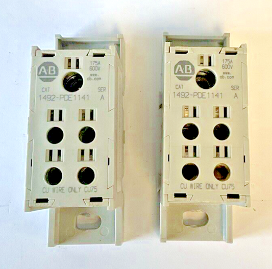 ALLEN BRADLEY 1492-PDE1141 SER.A DISTRIBUTION BLOCK 175A 600V ***LOTOF2***