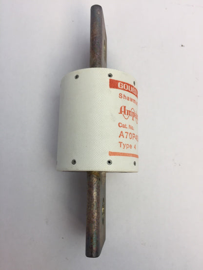 GOULD SHAWMUT AMPTRAP A70P450 FUSE 450AMP 700 VOLTS TYPE 4 FORM 101
