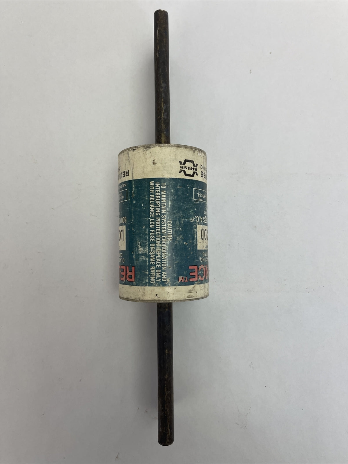 RELIANCE LCU1200 CLASS L FAST ACTING CURRENT LIMITING FUSE 1200AMP 600VAC