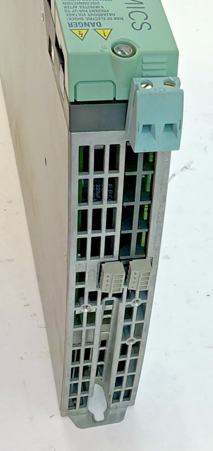 SIEMENS 6SL3130-6AE15-0AB0 SMART LINE MODULE 600VDC 8.3A 5KW