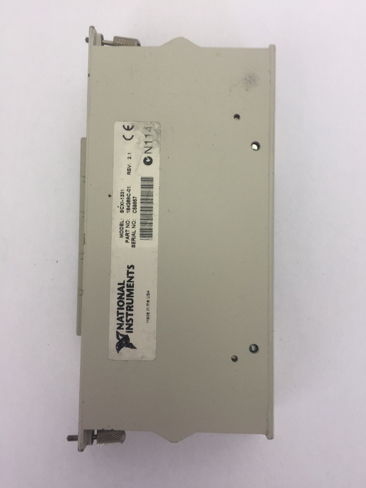 NATIONAL INSTRUMENTS SCXI-1331 REV 2.1