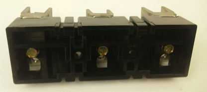 ALLEN BRADLEY 40023-418-02 FUSE BLOCK, 3P, 100A, 600V,4002341802,MISSING 3 BOLTS