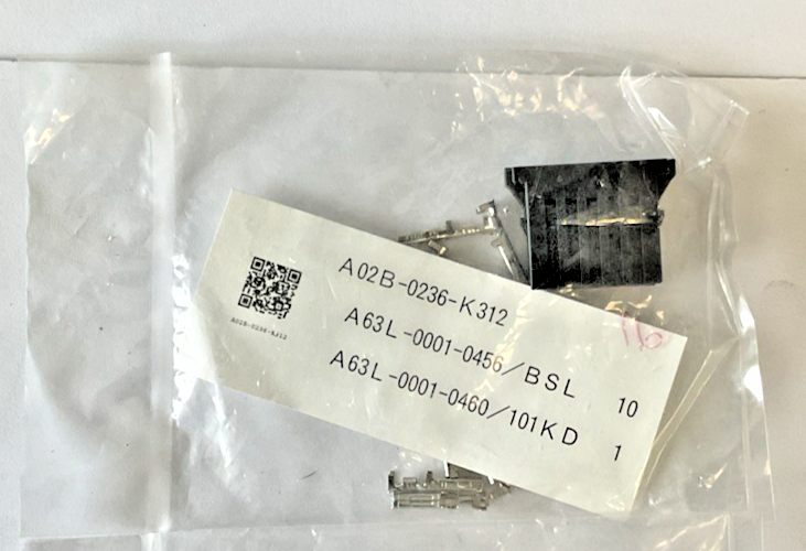 FANUC A02B-0236-K312 CONNECTOR A63L-0001-0456/ A63L-0001-0460***LOTOF2***