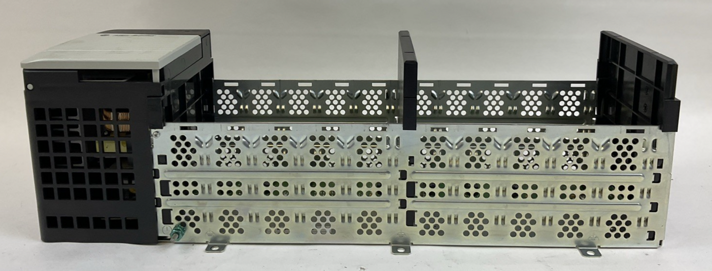 ALLEN BRADLEY 1756-PA75/B POWER SUPPLY W/ 1756-A10 10 SLOT RACK